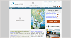Desktop Screenshot of phuquocexplorer.com