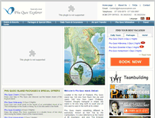 Tablet Screenshot of phuquocexplorer.com